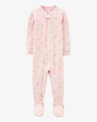 Product image 1 of Baby 1-Piece Rainbow PurelySoft Footie Pajamas