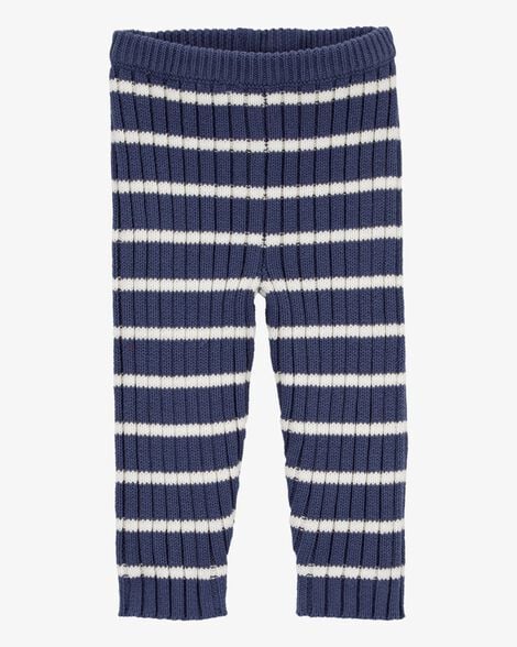 BLUE RIBBED KNIT SHORT LEGGING, BABY BLUE RIBBED KNIT SHORT LEGGING, BABY
