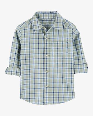Product image 1 of Toddler Plaid Button-Front Shirt