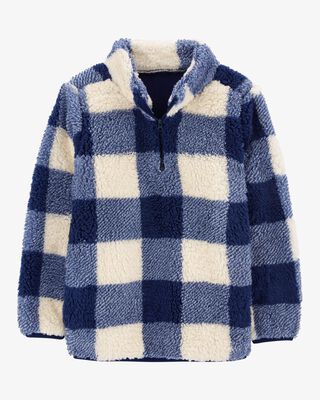 Product image 1 of Kid Plaid Fleece Jacket