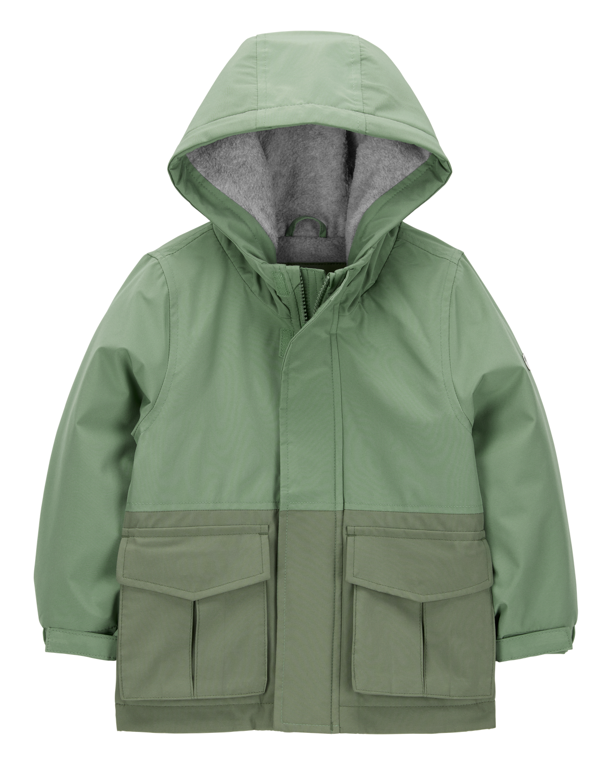 在庫処分セール Block Color Midweight Toddler Jacket OshKosh - Green - スノーボード