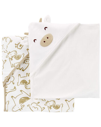 Baby 2-Pack Hooded Baby Towels