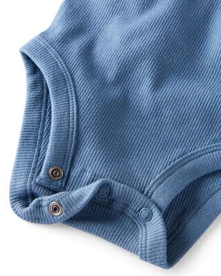 Product image 2 of Baby 3-Pack Organic Cotton Rib Bodysuits