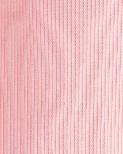 Product image 2 of Baby Girl Cotton Long-Sleeve Henley Top - Pink