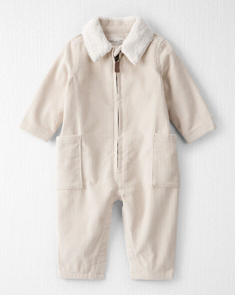 Baby Organic Cotton Corduroy Romper