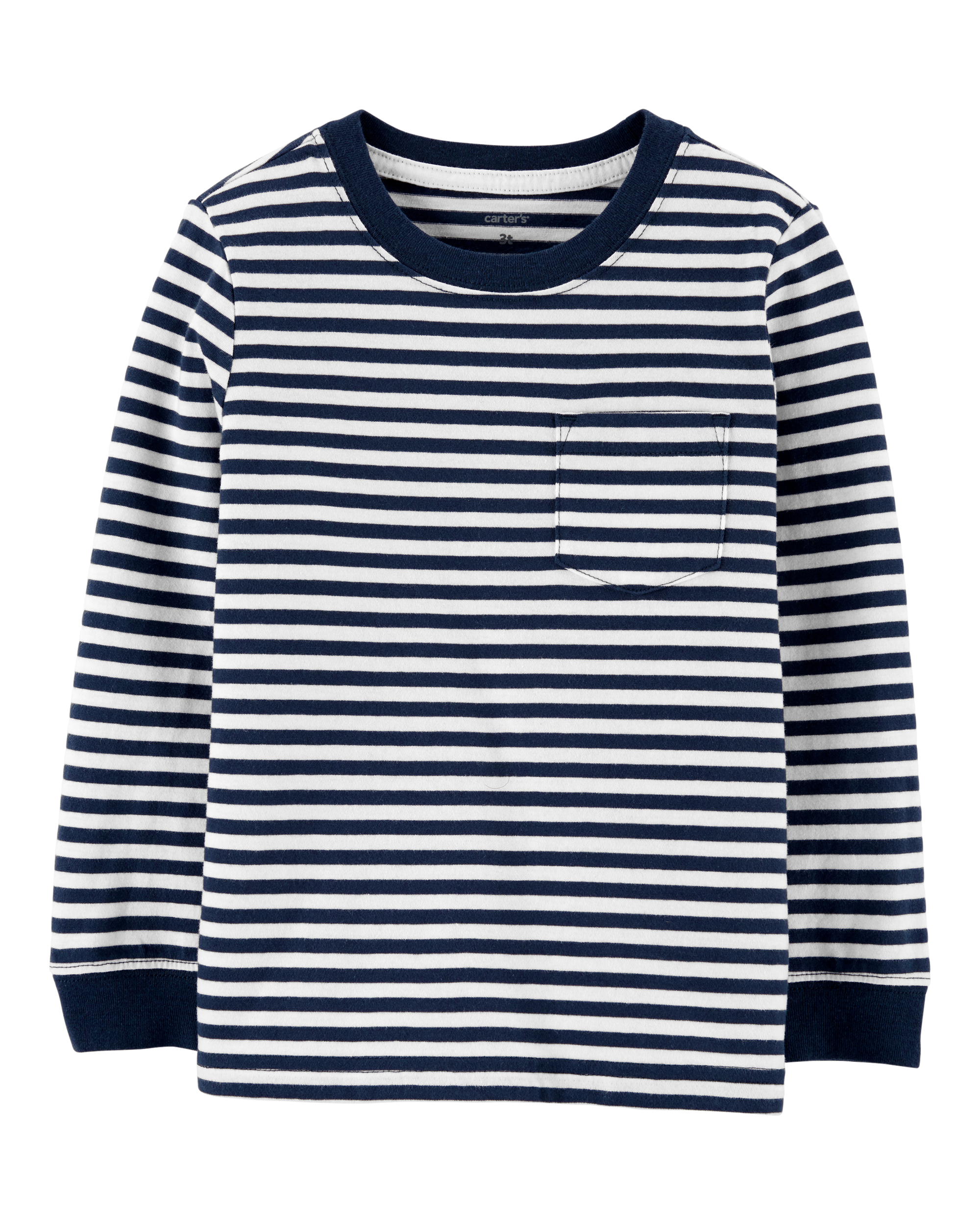 Baby Striped Pocket Jersey Tee