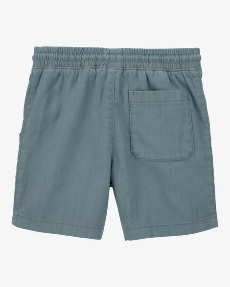  Product image 2 of Kid Pull-On Twill Shorts - Green