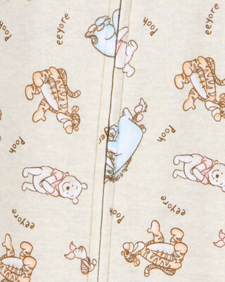 Product image 2 of Baby Winnie The Pooh Snug Fit Cotton Footie 1-Piece Pajamas