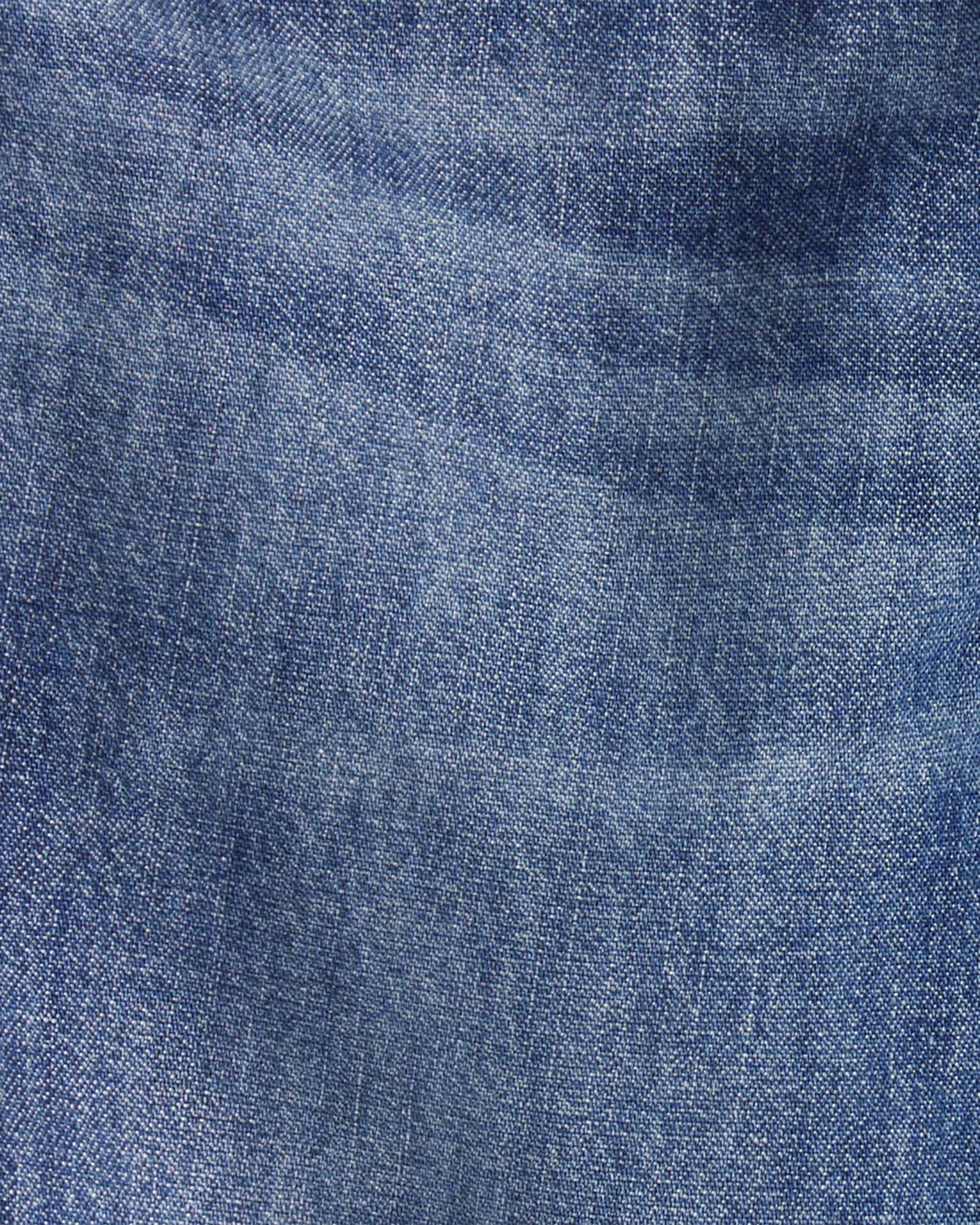 Toddler Boy Lined Medium Wash Straight Jeans