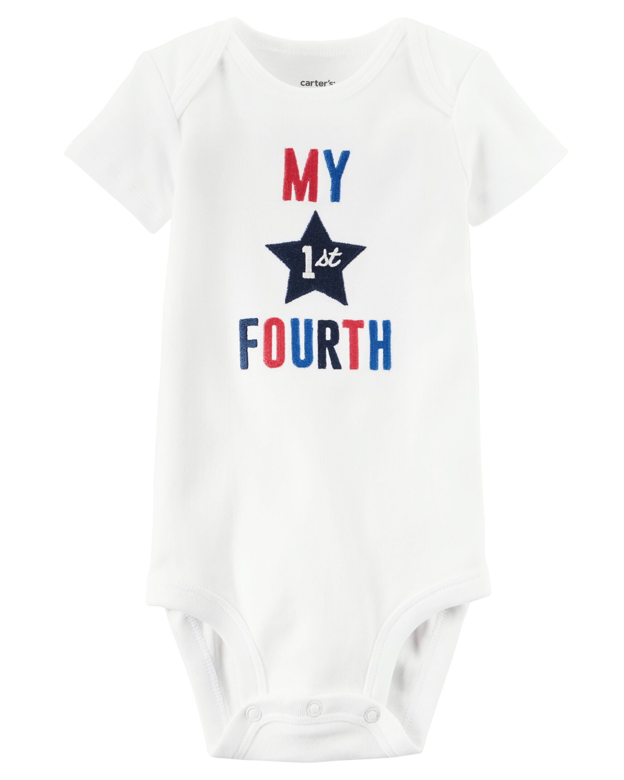 first fourth of july onesie