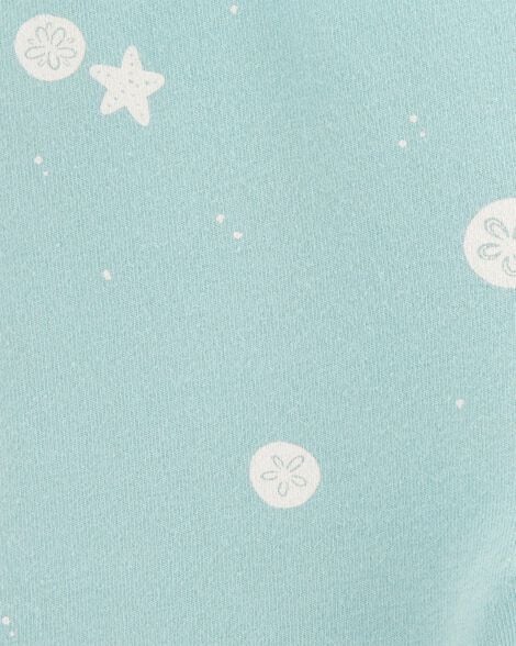  Product image 5 of Toddler Sea Print Bike Shorts - Green