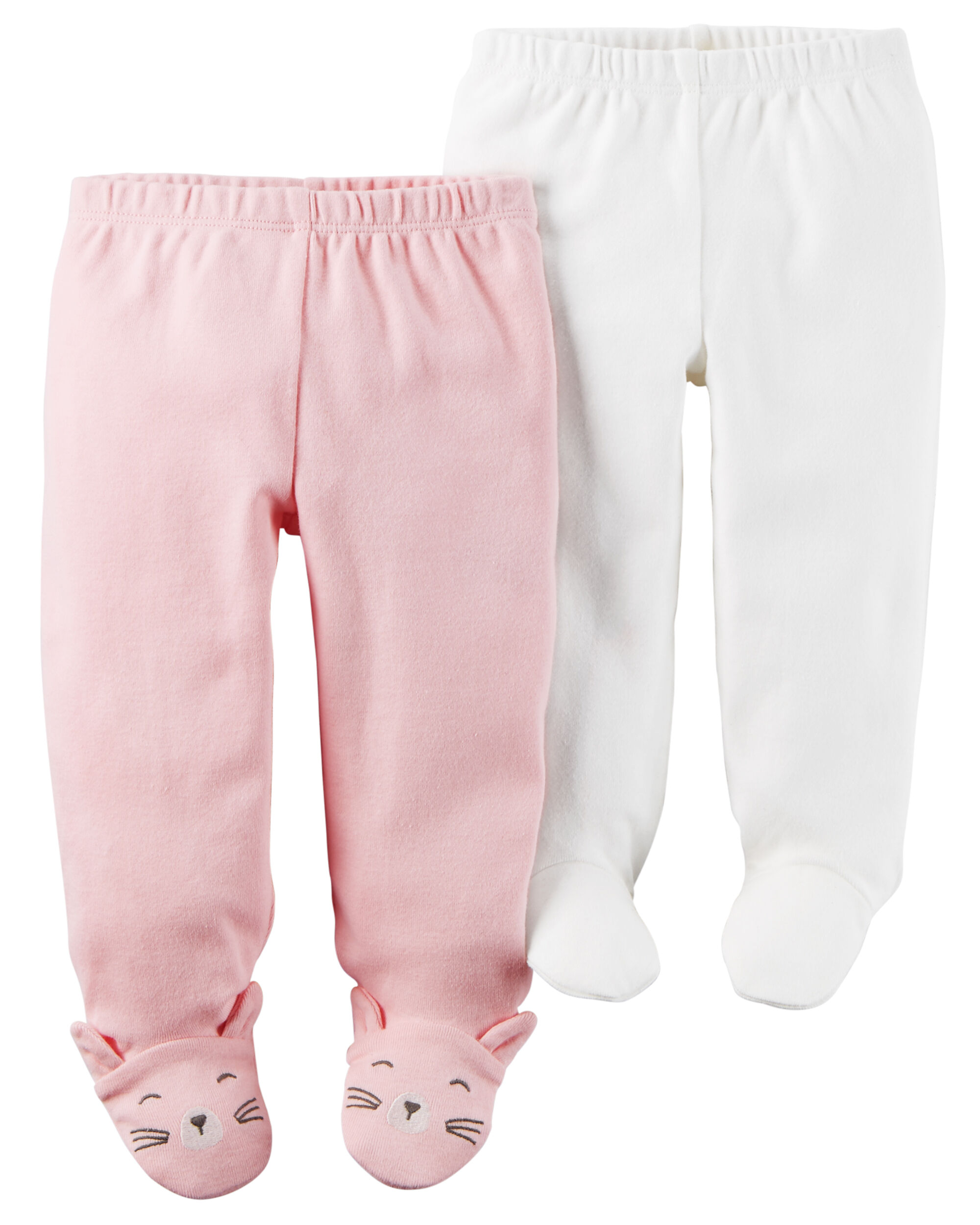 2-Pack Babysoft Footed Pants | carters.com
