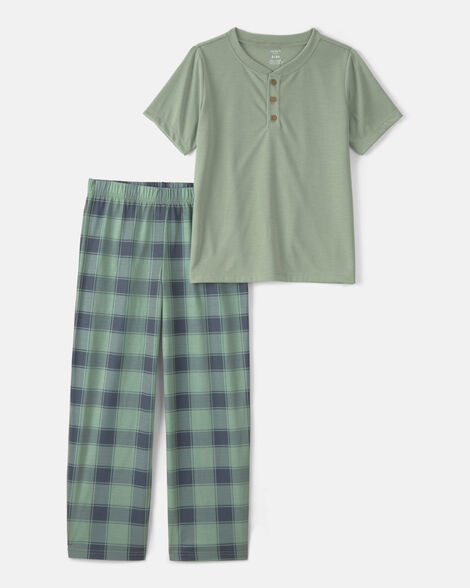 Baby, Toddler, and Kids Plaid Pajamas