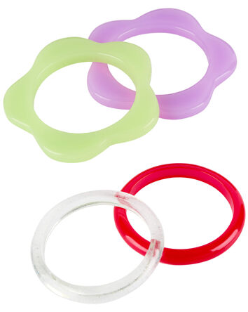 4-Pack Bangle Bracelets