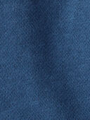 Dark Sea Blue - Baby Organic Cotton French Terry Joggers, Selected