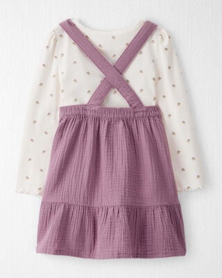 Product image 2 of Toddler Girl 2-Piece Organic Cotton Jumper Set