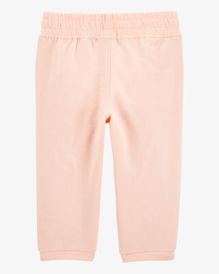 Product image 2 of Baby Pull-On French Terry Joggers - Pink