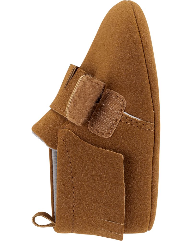 carter's moccasin crib shoes