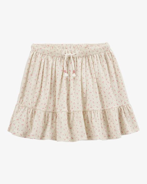  Product image 1 of Kid Cherry Print Skort - Ivory