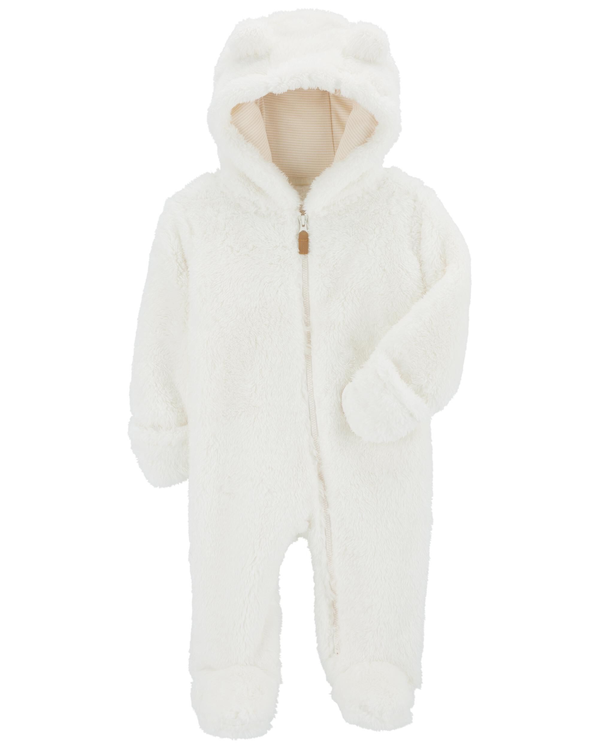 ♡bebe♡　0617 Baby Hooded Quilted Jumpsuit - Carter's | Carter's