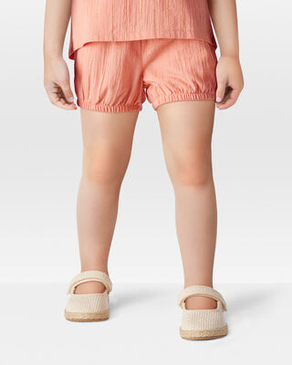 Product image 2 of Toddler Pull-On Woven Shorts - Orange