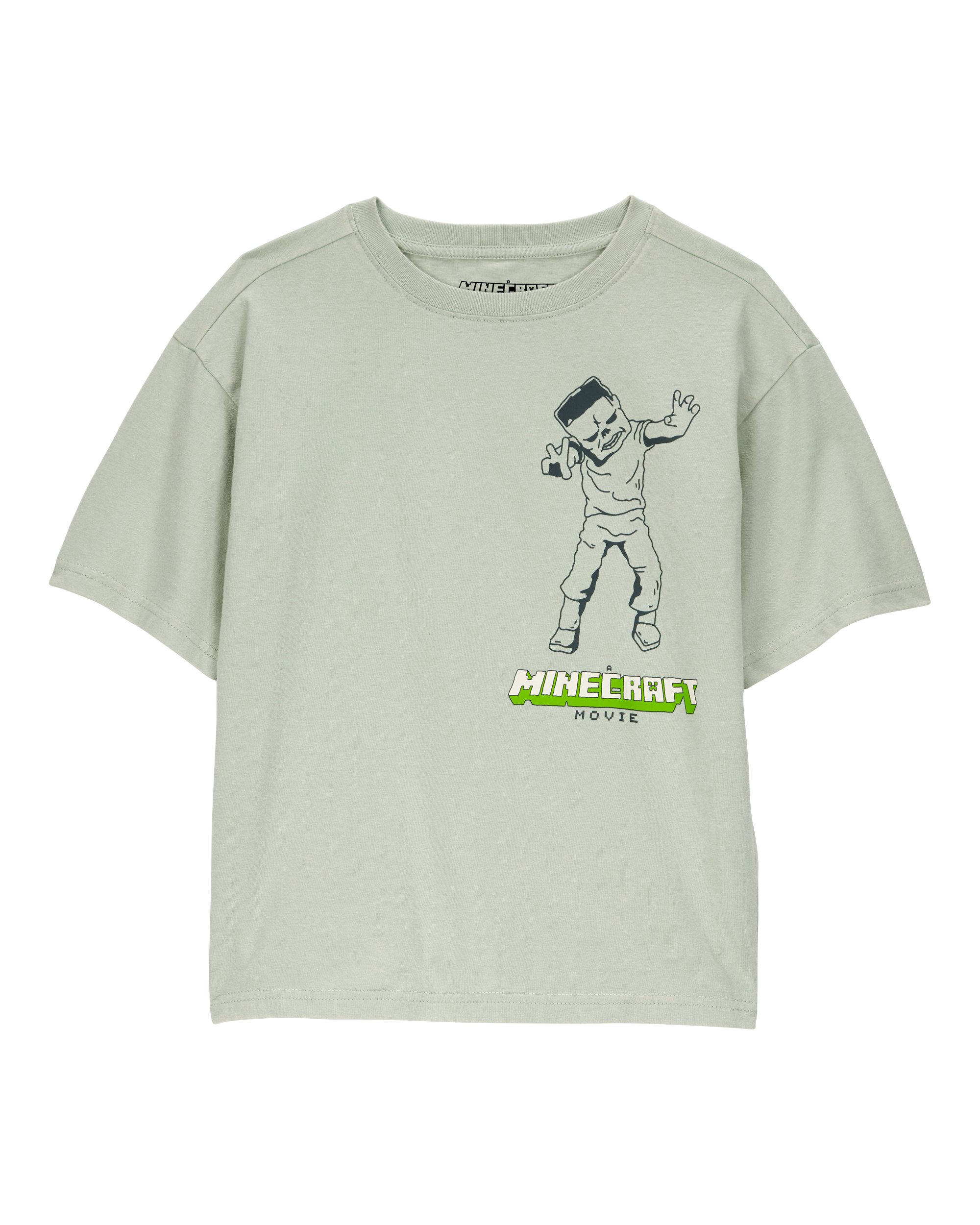 Kid Minecraft Graphic Short-Sleeve Tee - Green