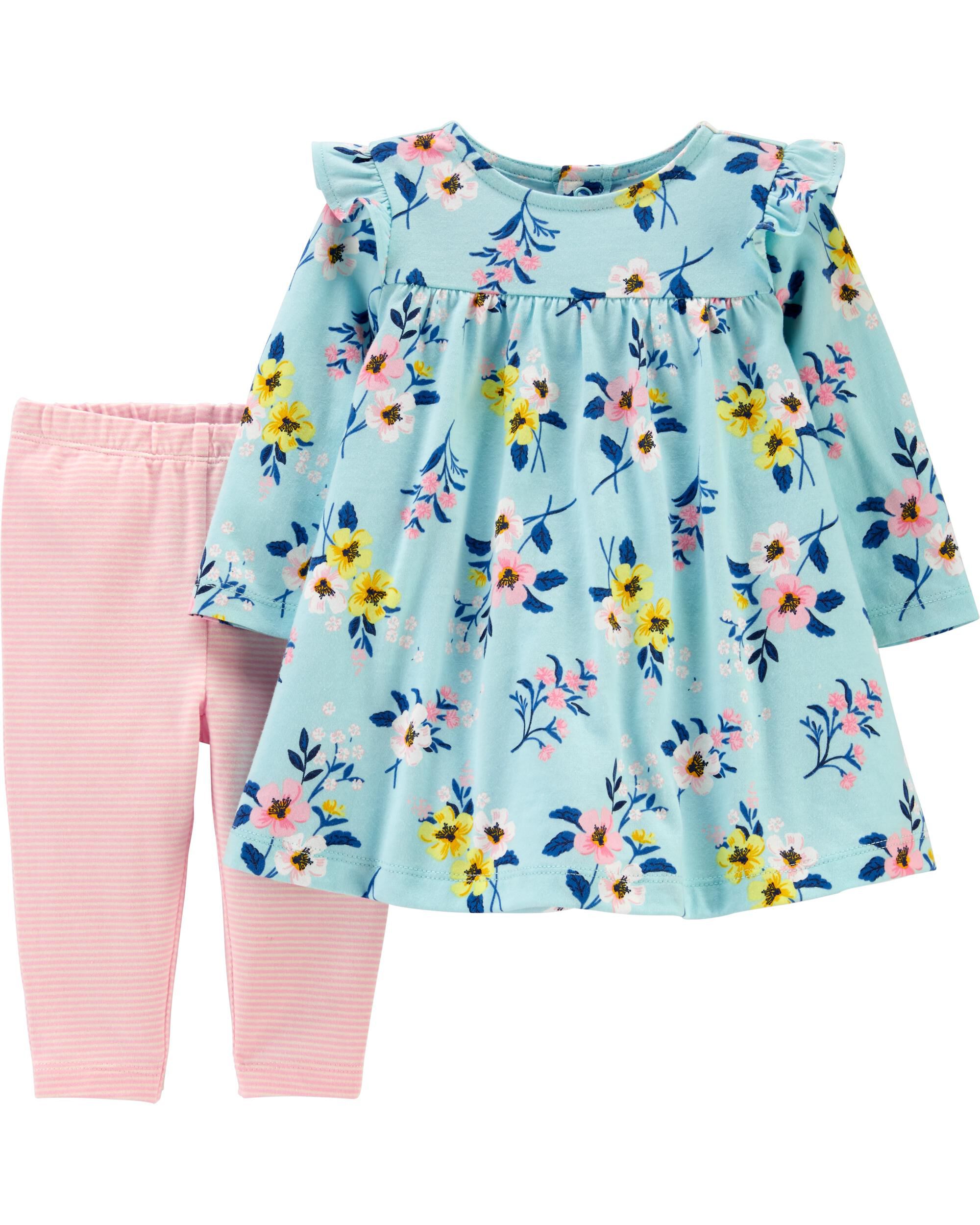 carters yellow floral dress