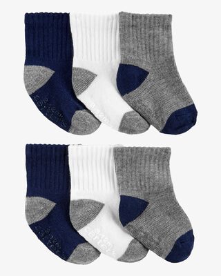 Product image 1 of Baby 6-Pack Crew Socks