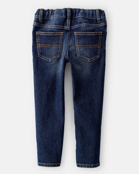  Product image 2 of Toddler Dark Blue Wash Classic Jeans