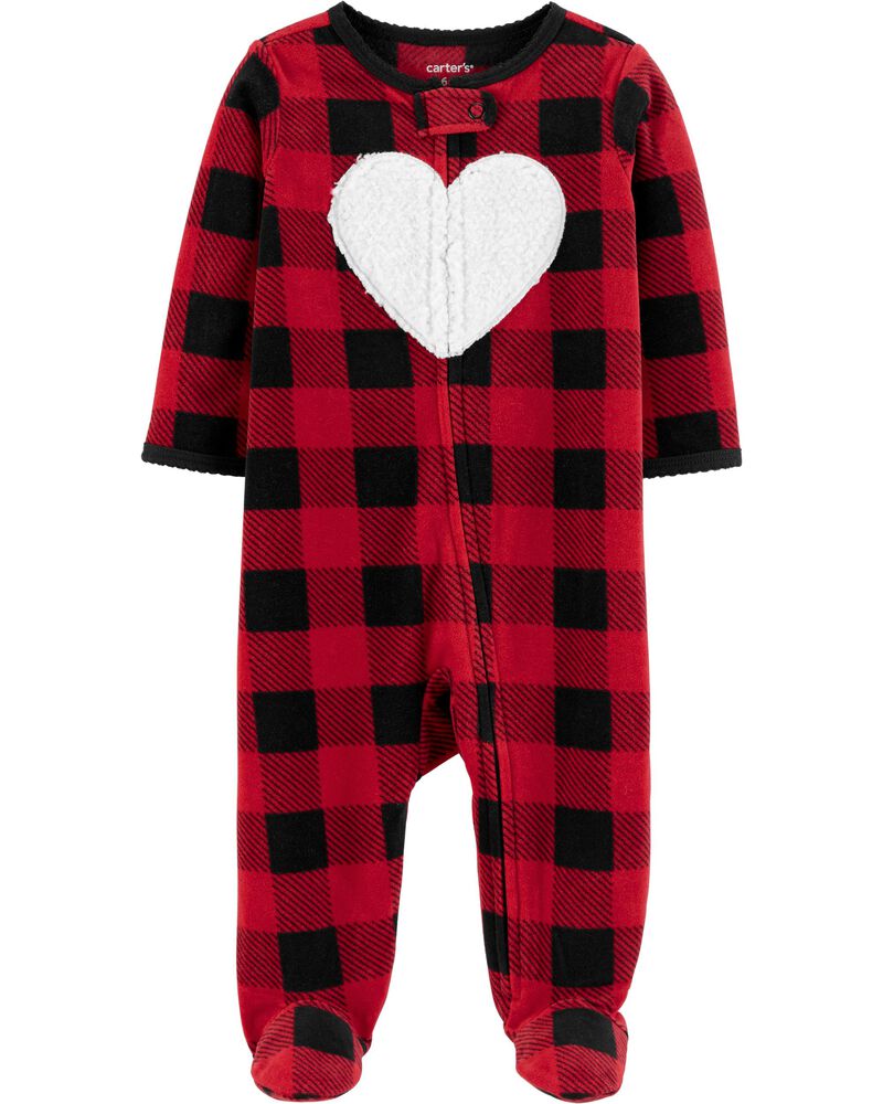 Buffalo Check Zip Up Fleece Sleep Play Carters Com