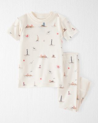 Product image 1 of Baby Organic Cotton Pajamas in Coastal Vacation Print