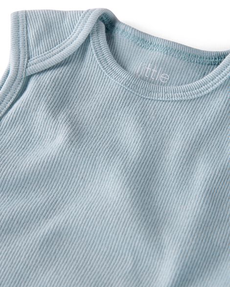  Product image 2 of Baby 3-Pack Organic Cotton Rib Bodysuits