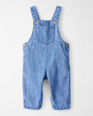 Product image 1 of Baby Organic Cotton Chambray Overalls
