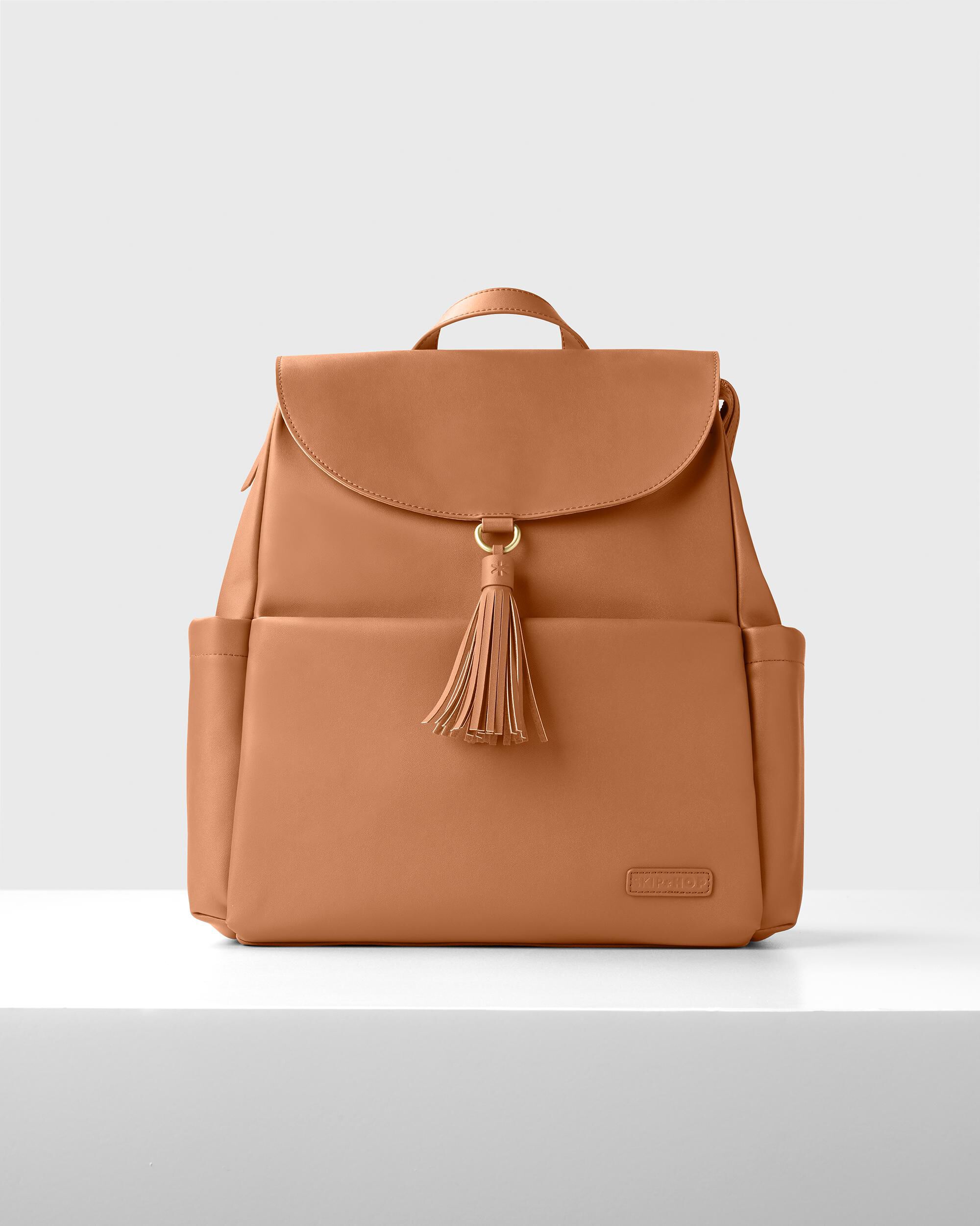 Skip hop greenwich backpack caramel top