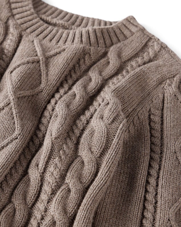 Product image 2 of Toddler Organic Cotton Cable Knit Sweater