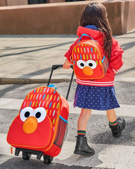  Product image 5 of Sesame Street Toddler Kids Carry-On Rolling Luggage - Elmo