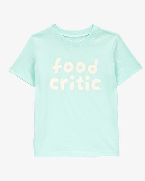  Product image 1 of Toddler Food Critic Graphic Tee