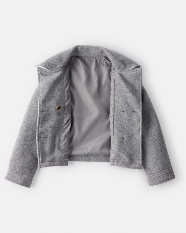 Product image 2 of Girls Long-Sleeve Fashion Jacket - Grey