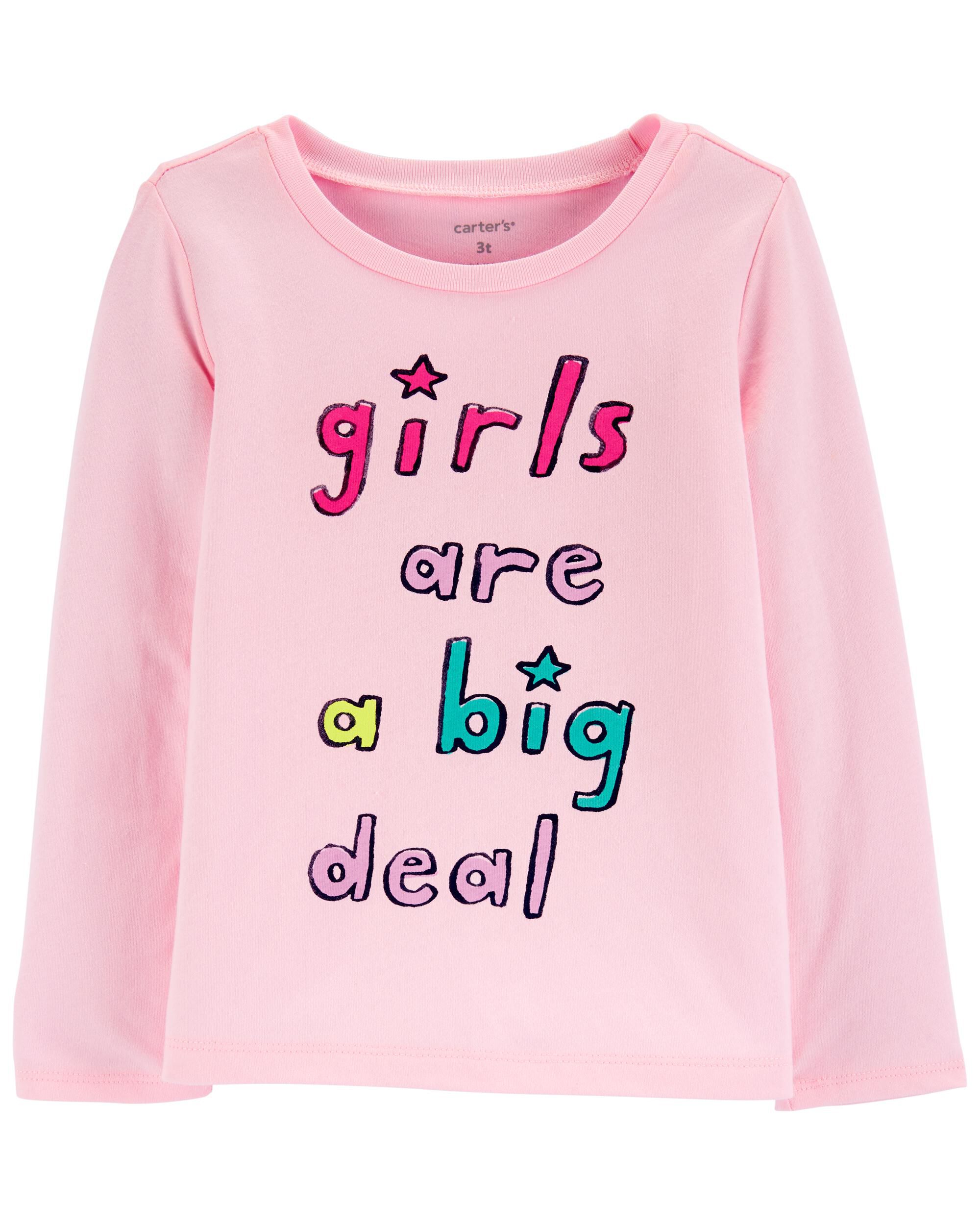 *CLEARANCE* Girls Are A Big Deal Jersey Tee