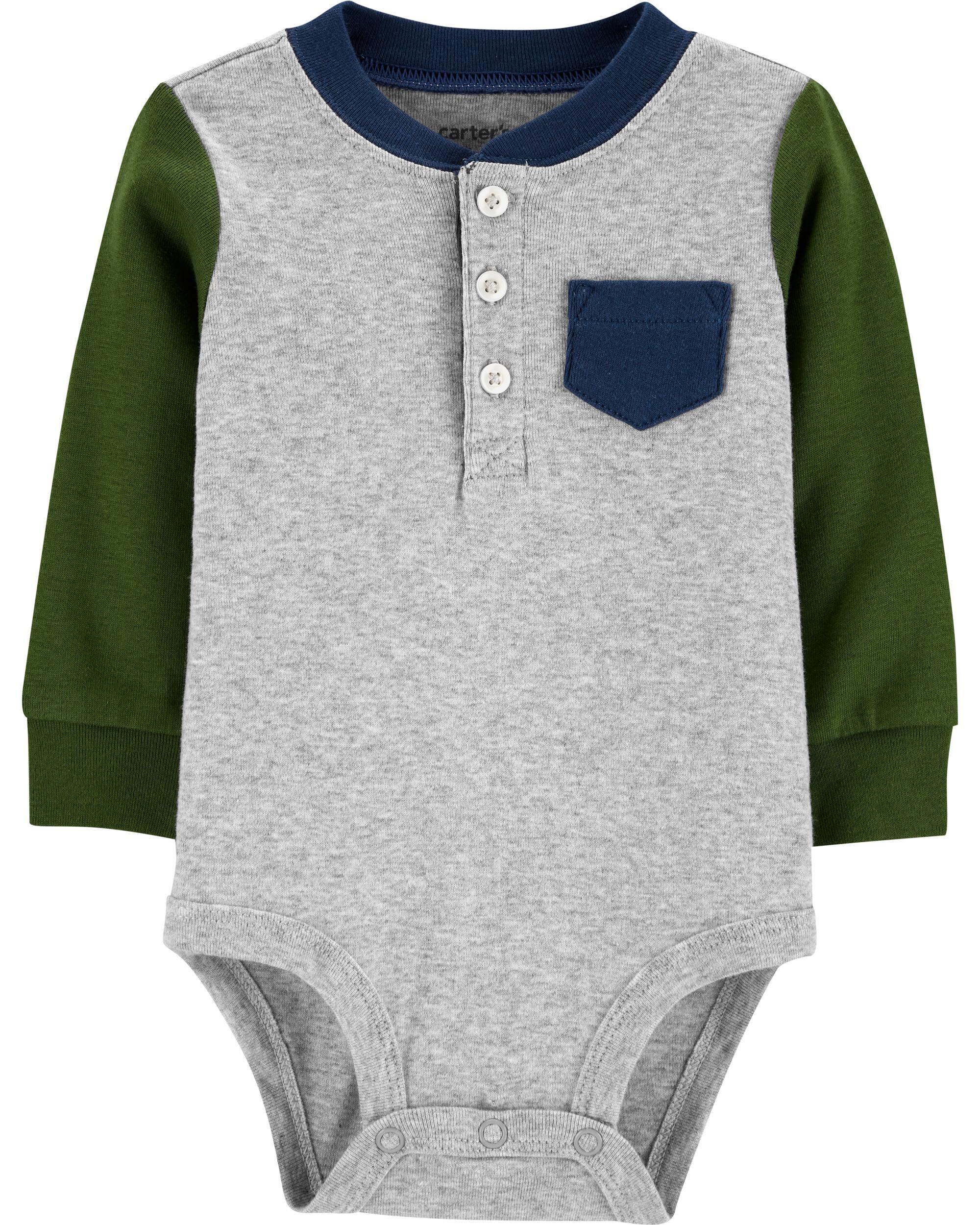 *DOORBUSTER* Raglan-Sleeve Bodysuit