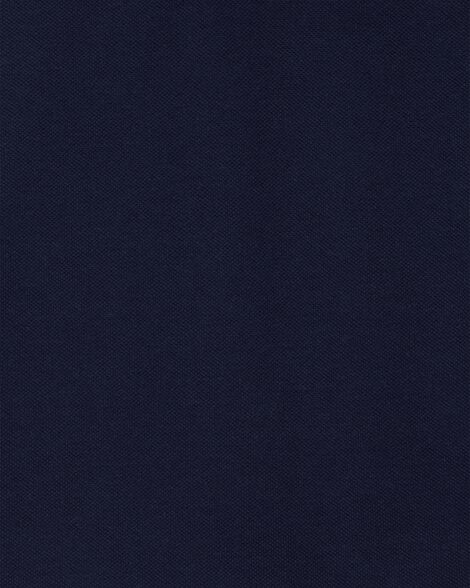  Product image 2 of Toddler Pique Long-Sleeve Polo Shirt - Navy