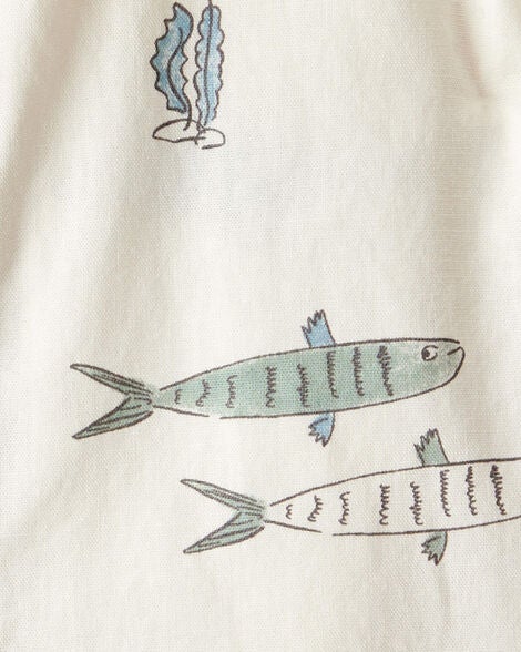  Product image 5 of Baby 2-Piece Fish-Print Set Made with Organic Cotton