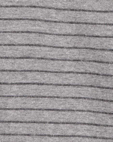  Product image 2 of Baby Striped Hooded Shirt  - Grey