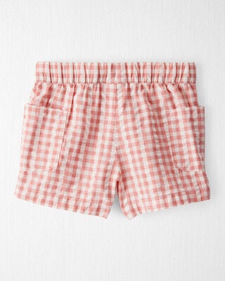 Product image 2 of Toddler Gingham Shorts Made With Organic Cotton