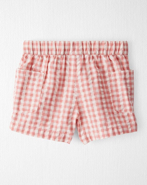  Product image 2 of Toddler Gingham Shorts Made With Organic Cotton