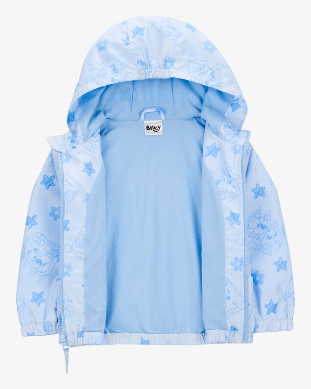 Product image 2 of Toddler Bluey Windbreaker Jacket - Blue