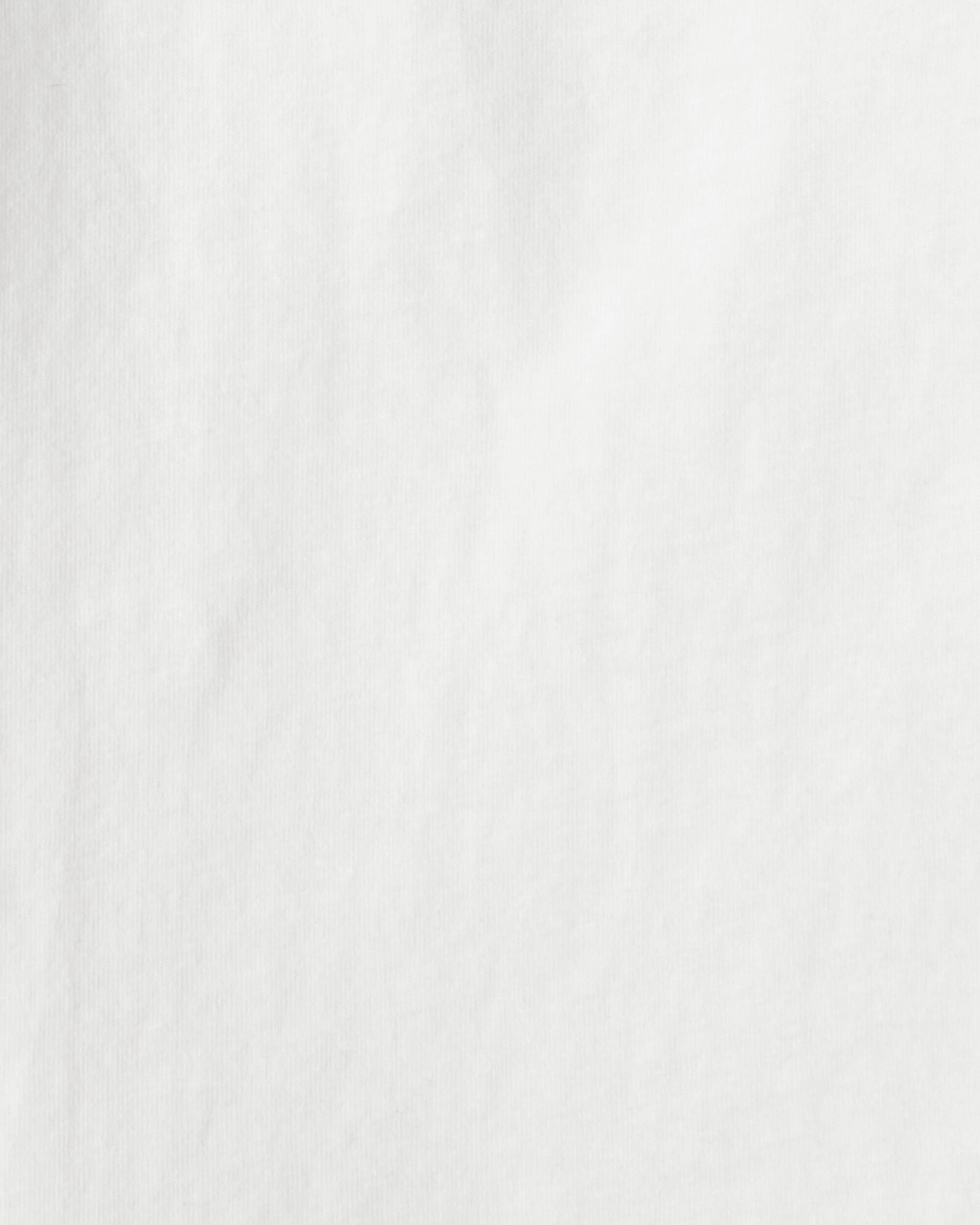 Toddler Boy Long-Sleeve Pocket Tee - White