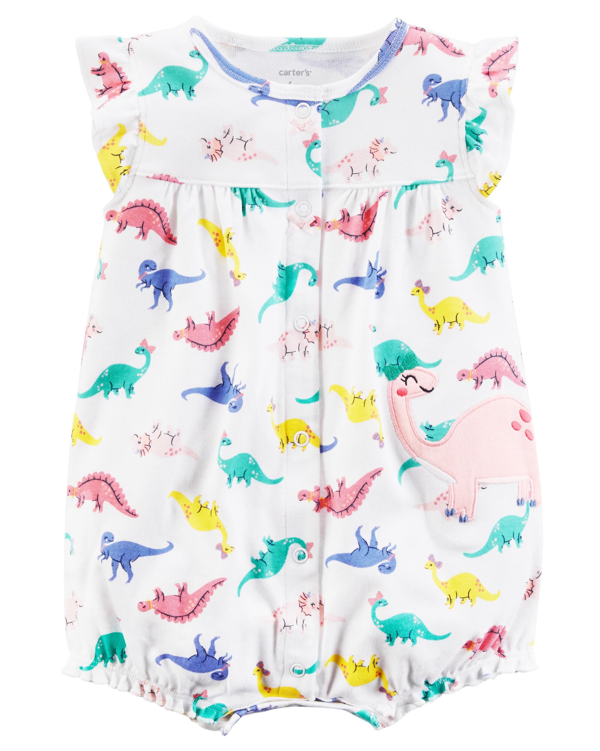 dinosaur romper baby