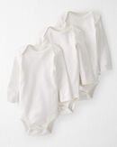 Baby Sherpa Hooded Long-Sleeve Sweater - White