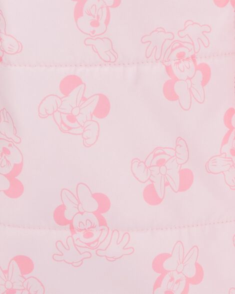  Product image 3 of Kid Minnie Mouse Puffer Jacket - Pink